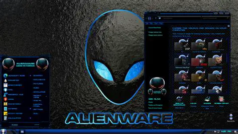 Features of the Alienware Skin Pack