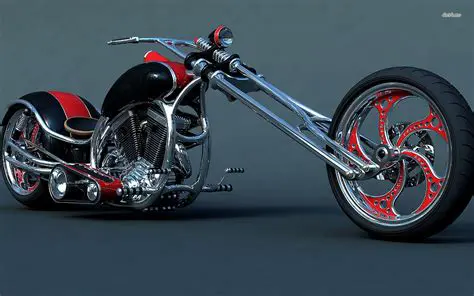 Features of the Chopper Motorcycles Widescreen Screensaver