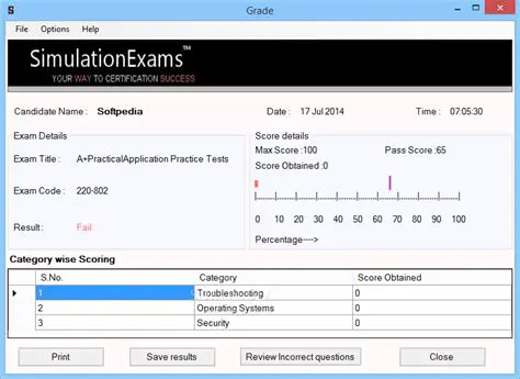 Features of the Exam Simulator For OCA