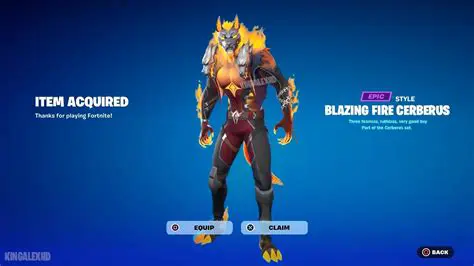 Features of the Fire Skin Pack