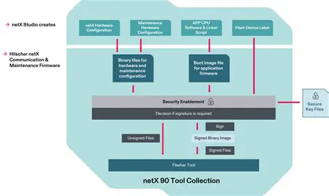 Features of the netX Configuration Tool