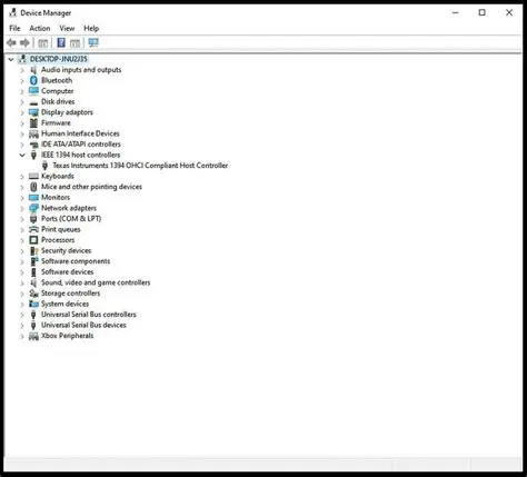 Features of the O2Micro 1394 OHCI Compliant Host Controller Driver