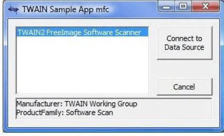 Features of TWAIN DS Sample