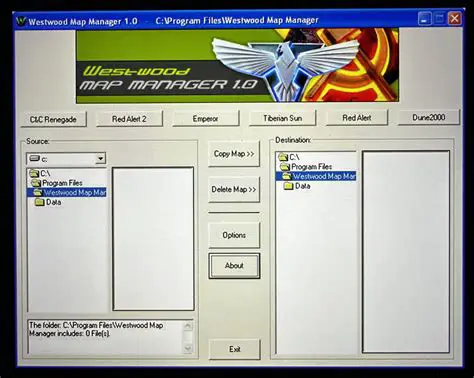 Features of Westwood Map Manager
