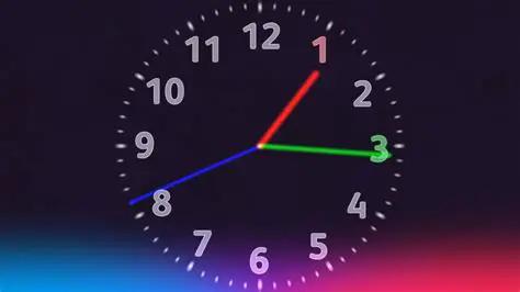 Features of Win8 ScreenSaver Clock Free