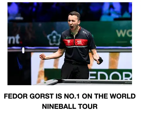 Fedor Gorst: Ang Pinoy Prodigy na Naghahari sa Mundo ng 9-Ball Pool