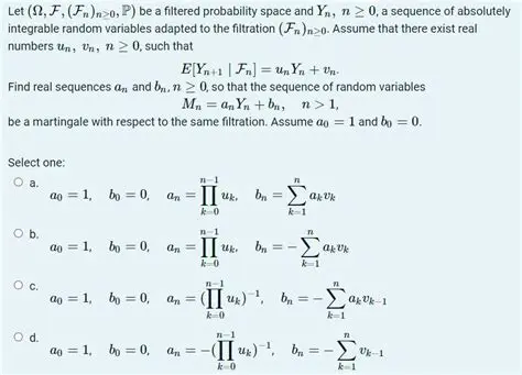 filtered probability space