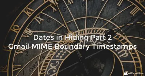 Find the MIME Boundary field