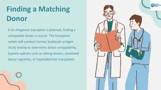 Finding a compatible donor