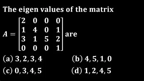 Finding Eigenvalues of a 4x4 Matrix