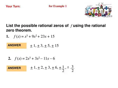 Finding Possible Rational Zeros