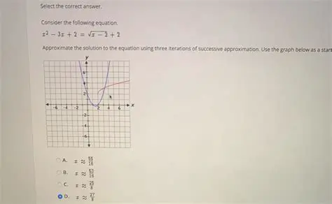 Finding the Approximate Solution of a System of Equations using Successive Approximation