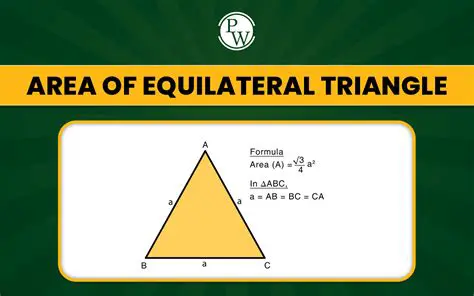 Finding the Area of the Equilateral Triangle