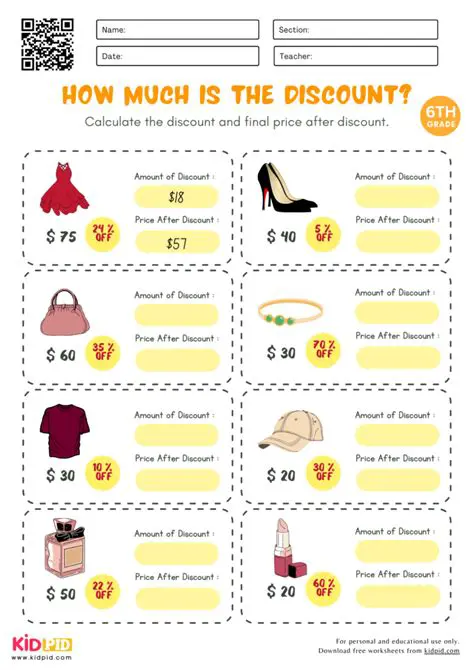 Finding the Discount Percentage