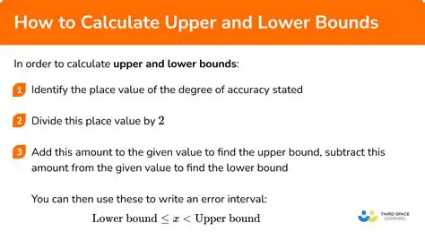 Finding the Lower and Upper Bounds
