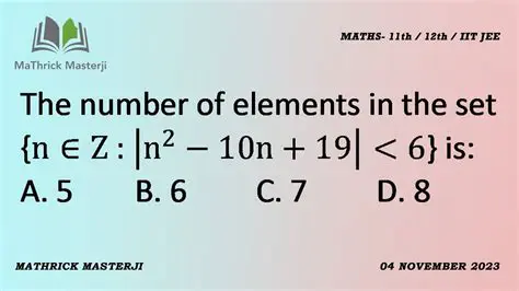 Finding the Number of Elements in Set A
