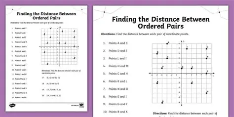 Finding the Two Ordered Pairs