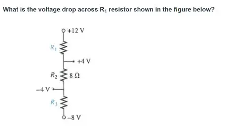 Finding the Voltage Drop Across R1