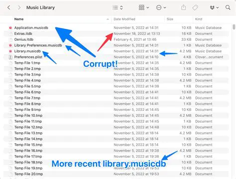 Fix the Library Corruption