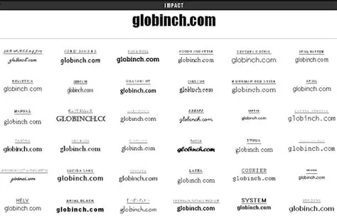 Font Preview and Comparison