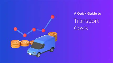 Food and transportation costs