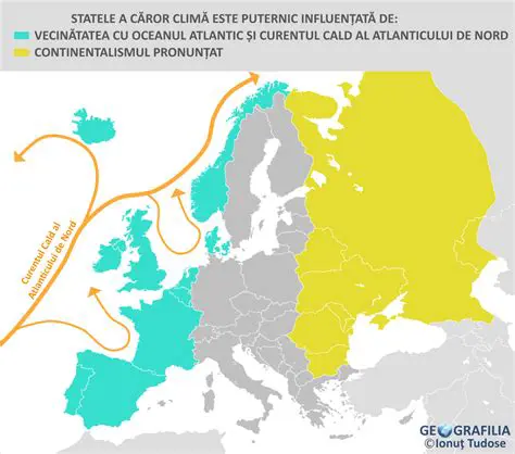 Formarea curentului cald al Atlanticului de Nord