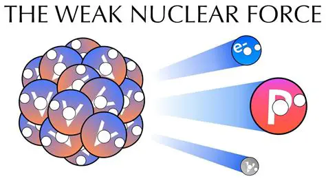 Formation of the Weak Nuclear Force