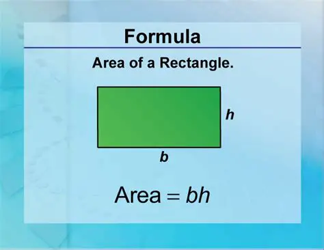 Formula for Area of Rectangle