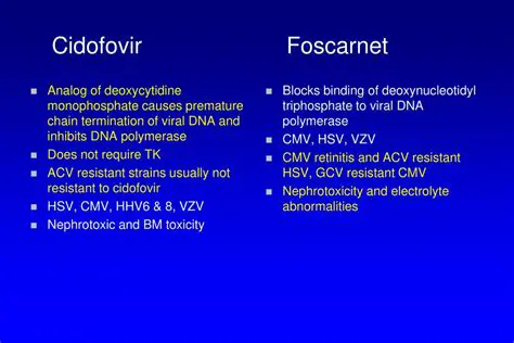 Foscarnet: A Vital Antiviral in the Battle Against Resistant Viral Infections