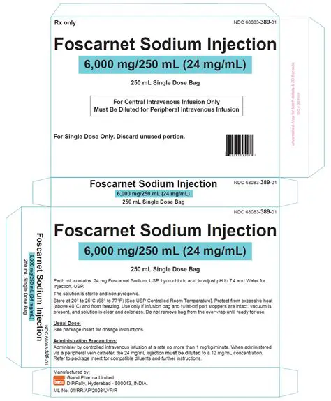 Foscarnet Injection: Uses, Dosage, Side Effects, and Important Information