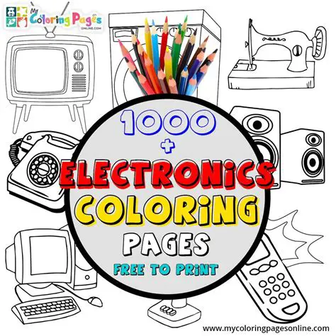 Free Electronic Coloring Book