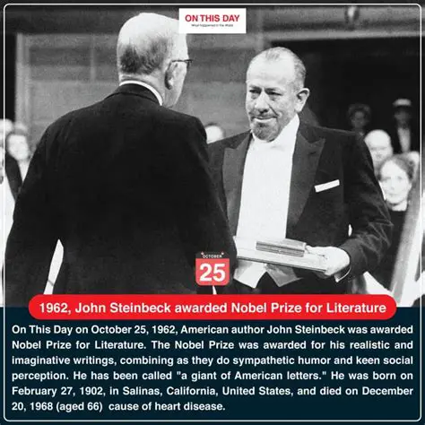 Frequently Asked Questions About John Steinbeck and the Nobel Prize in Literature
