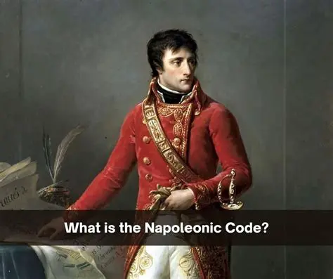 Frequently Asked Questions about the Napoleonic Code