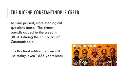 Frequently Asked Questions about the Nicene Creed