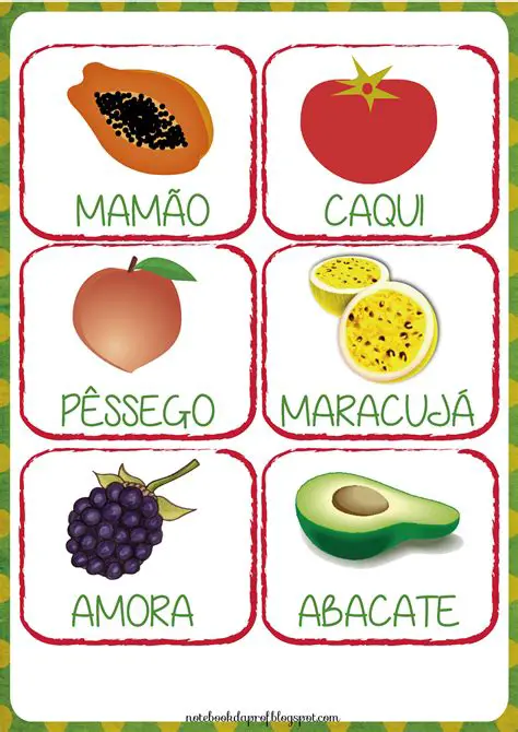 Frutas que Rimam com Magali