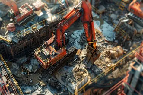 Full 3D Robotic Construction Environment