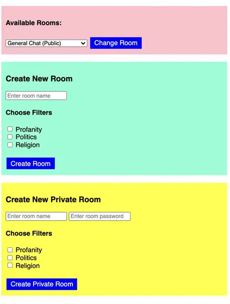 Fully Integrated Chat Room