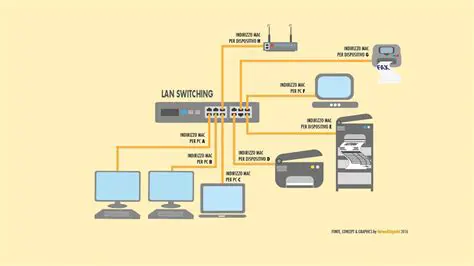 Funciones de un conmutador de red