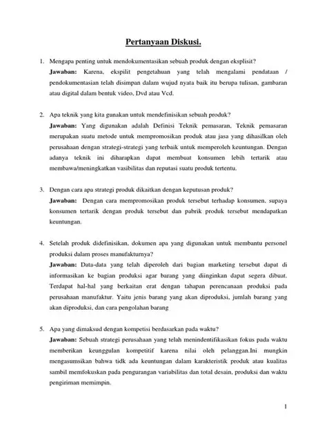 Fungsi Pertanyaan dalam Diskusi