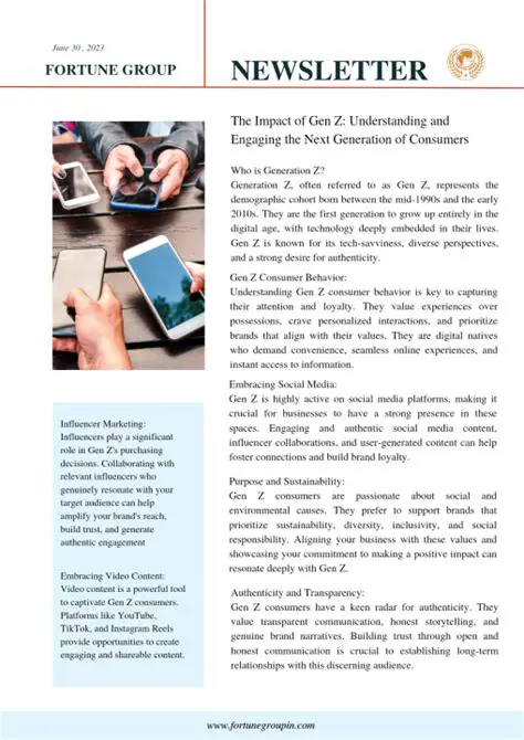 Gen Z: Understanding and Engaging with the Next Generation