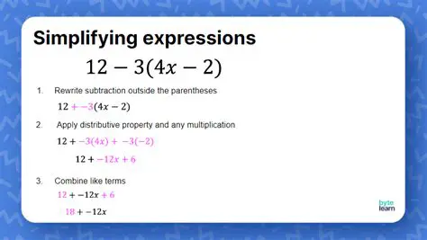 General Approach to Simplifying Algebraic Expressions