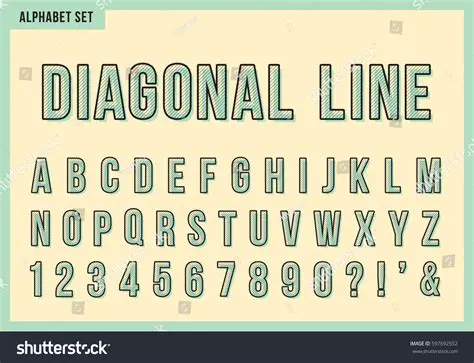 Generating the Diagonal Alphabet with different characters