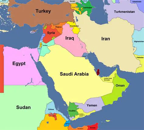 Geographical Boundaries of the Middle East