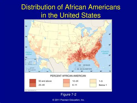 Geographical Distribution of African Americans