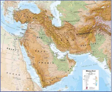 Geographical Features of the Middle East