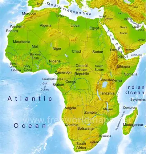 Geographical Location of Africa