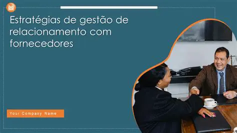 Gerenciamento de fornecedores