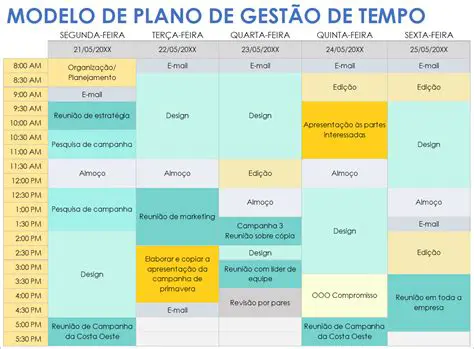 Gerenciamento de Tempo Integral