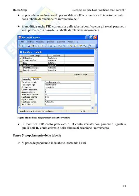 Gestione dei conti correnti