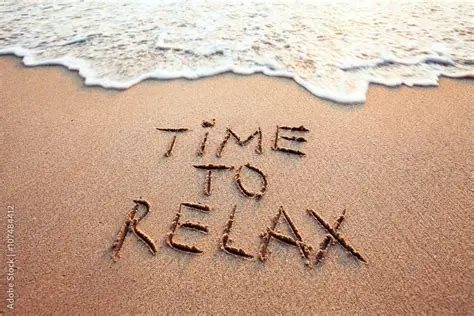 Get enough relaxation time